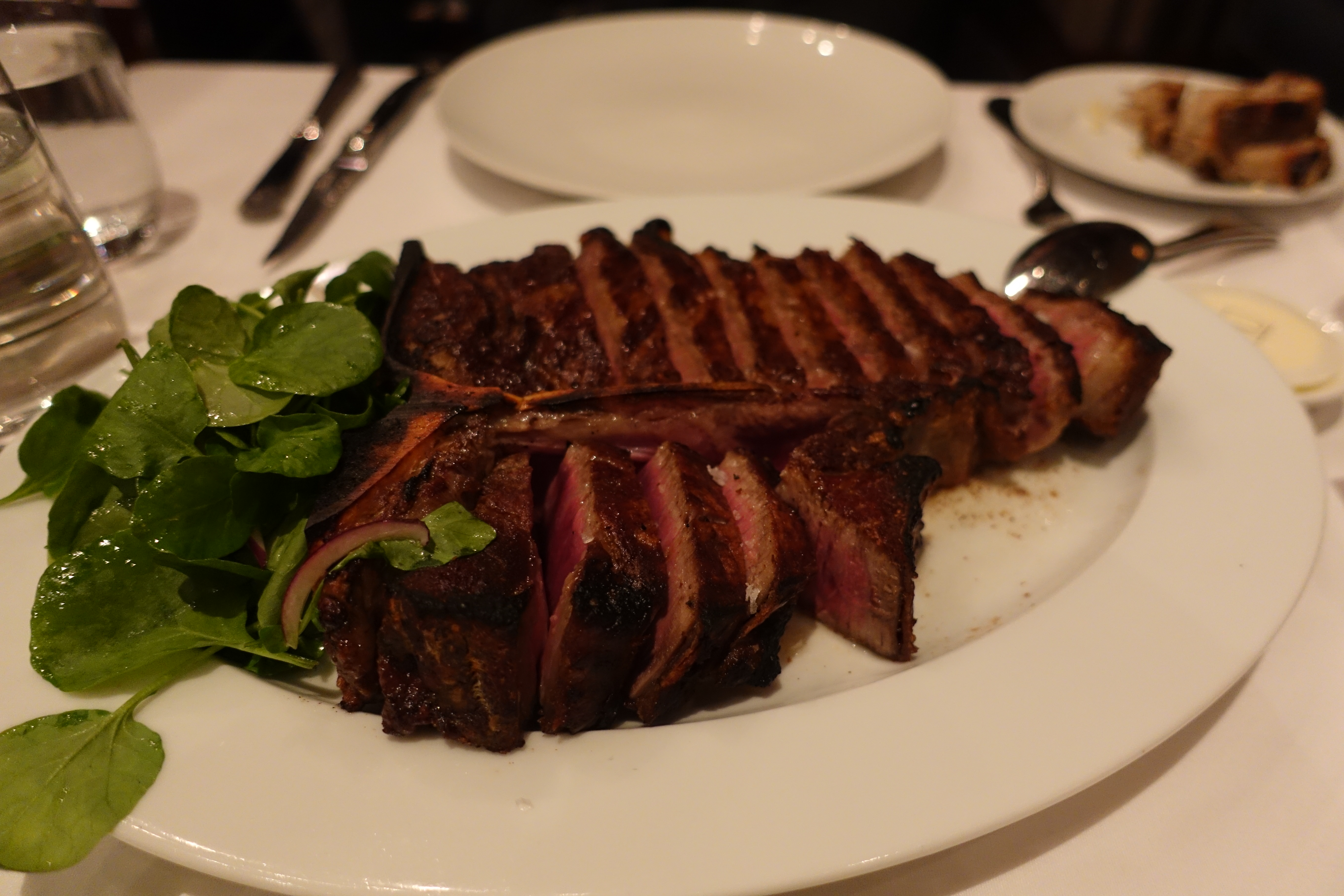 ニューヨークのPorter House New Yorkでポーターハウス・ステーキを食す