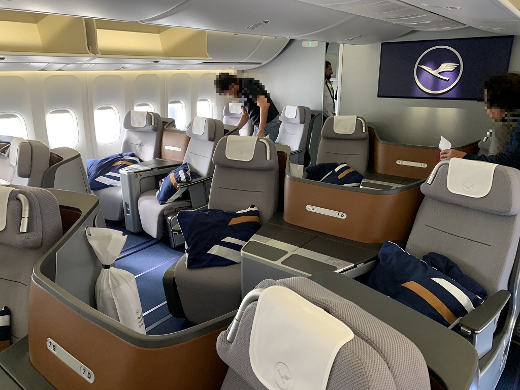 （2019年5月ルフトハンザドイツ航空搭乗記716便）フランクフルト－羽田のビジネスクラス、あっさりしたサービスは良いよ！