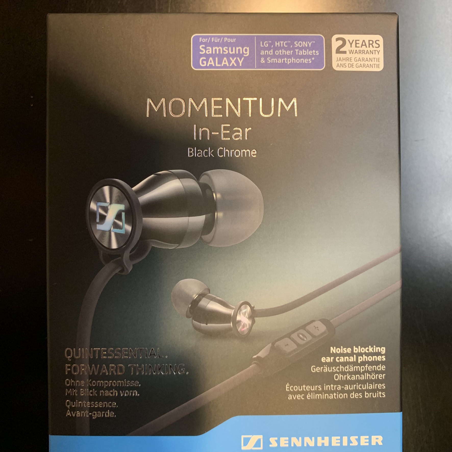今更、有線イヤホンでもないだろう！が、ヤマダ電機の優待でもらった買い物券でゼンハイザーのカナル型イヤホンを買った