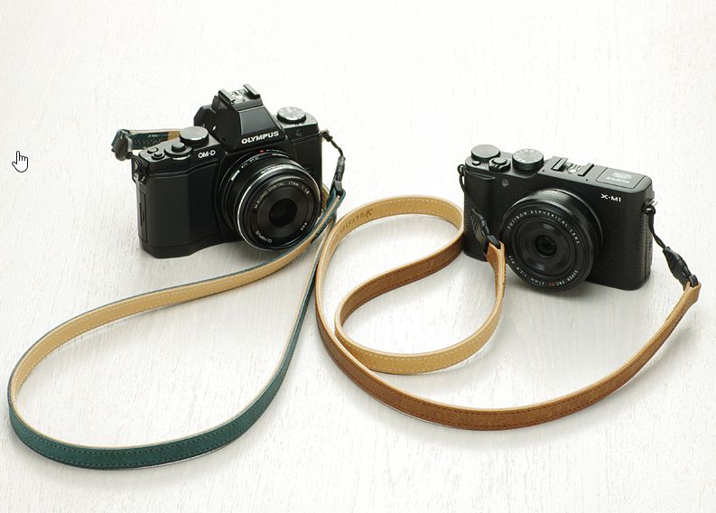 ソニーのRX100シリーズにピッタリ合うショルダーストラップを発見。革製で大変おしゃれな一品