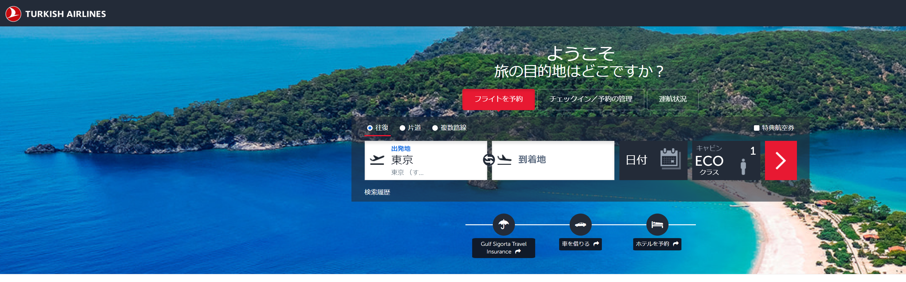2021年の夏の海外旅行。オープンにしたターキッシュエアラインズのチケットは購入したステイタスによるとは？