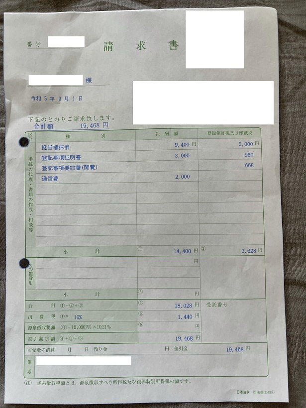 不動産の抵当権抹消手続きは自分で簡単にできるよ、大江英樹さんに教えられた