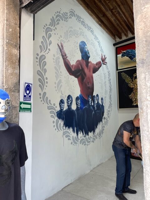 ［ビバ・メヒコ旅行記15］メキシコのお土産と言えばこれだね。やっぱりミル・マスカラスの覆面で決まり