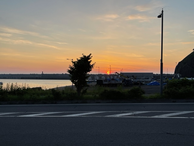 ［2023年夏北海道一周18］知床ノーブルホテルの露天風呂は最高、夕日を見ながらね