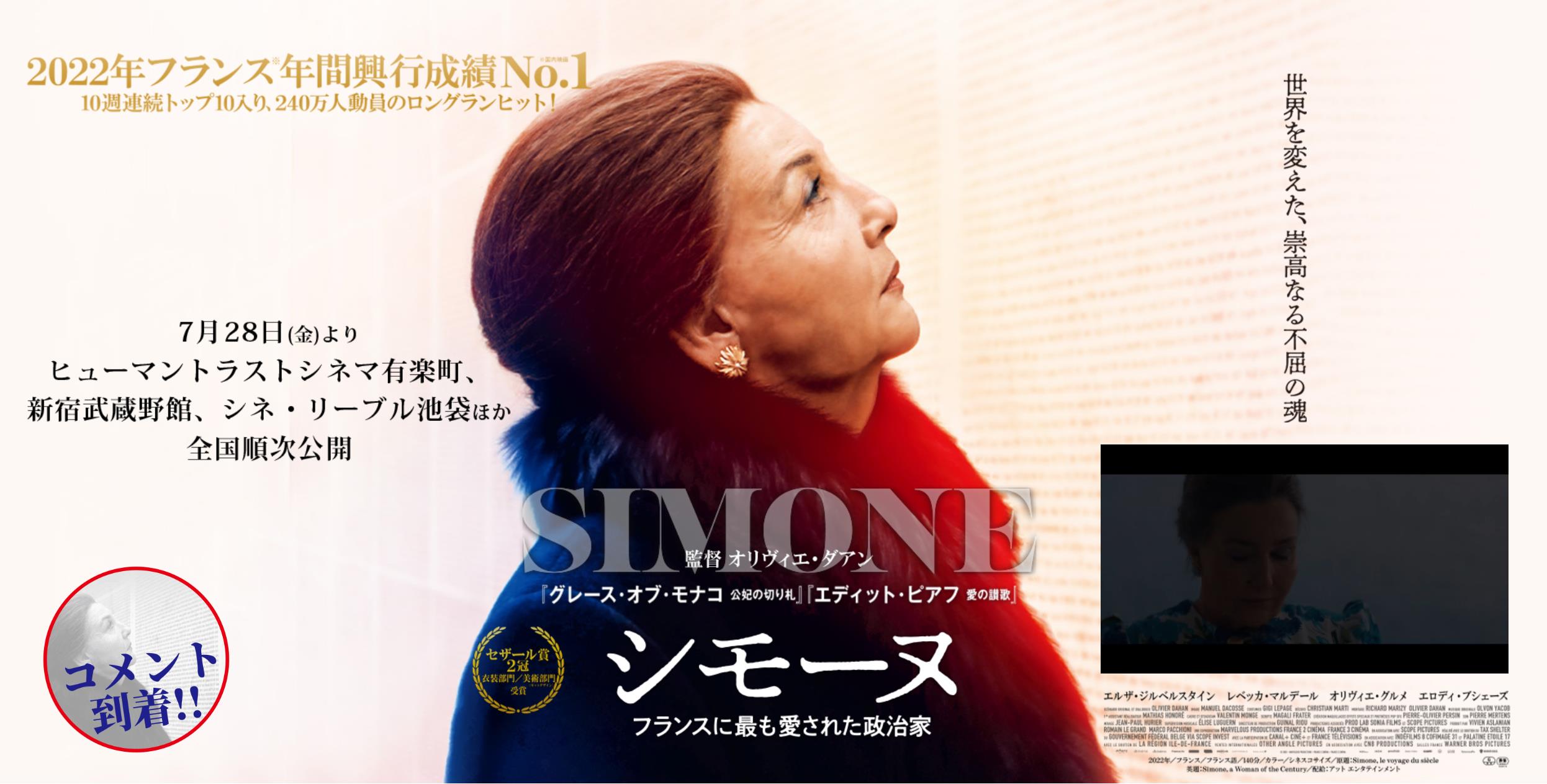 政治家よ、外遊する暇があれば「シモーヌ – フランスに最も愛された政治家」を観ろよ