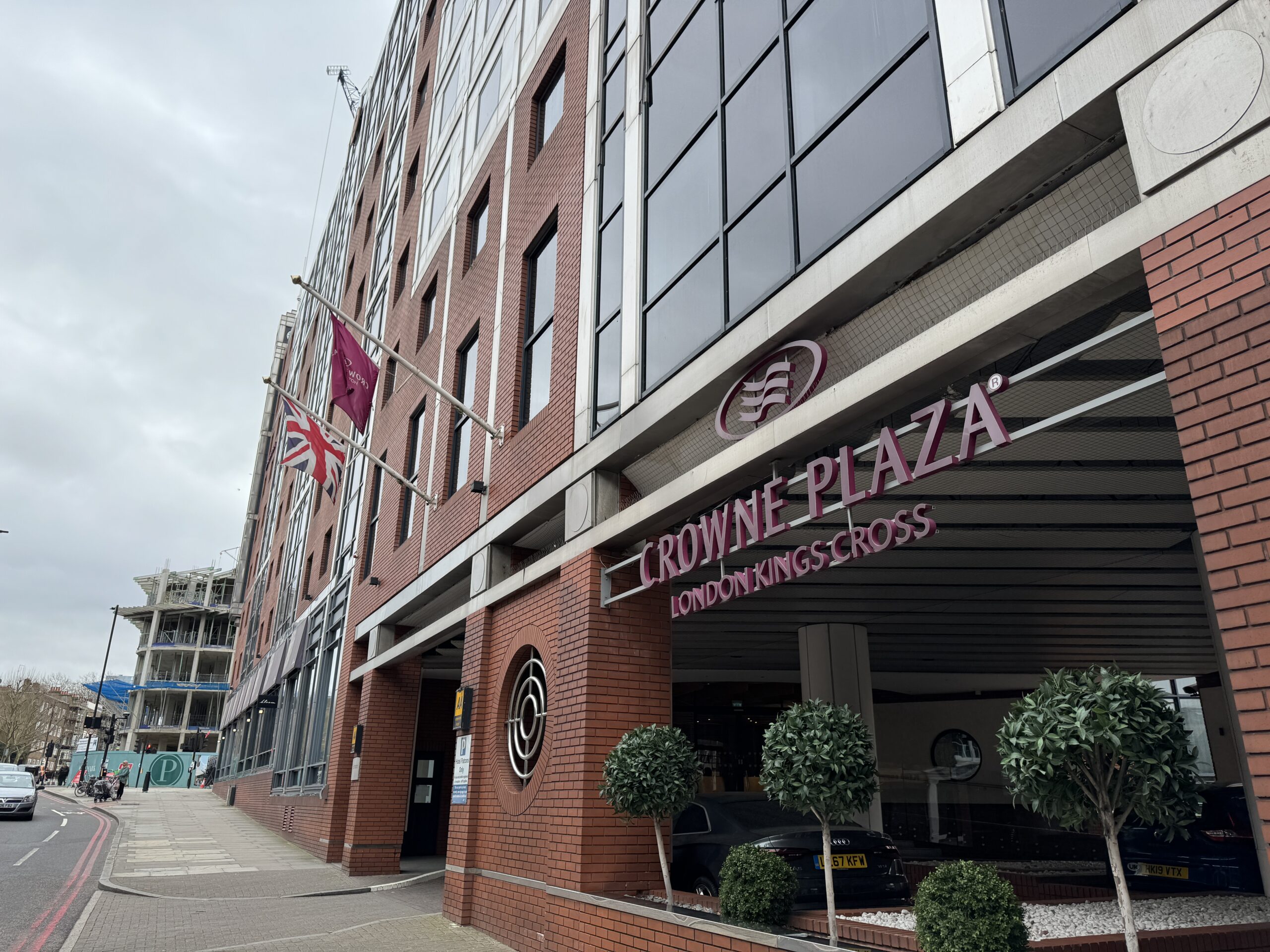 ［ロンドン旅行記2］Kings Crossのクラウンプラザ、交通の便も悪くないよ