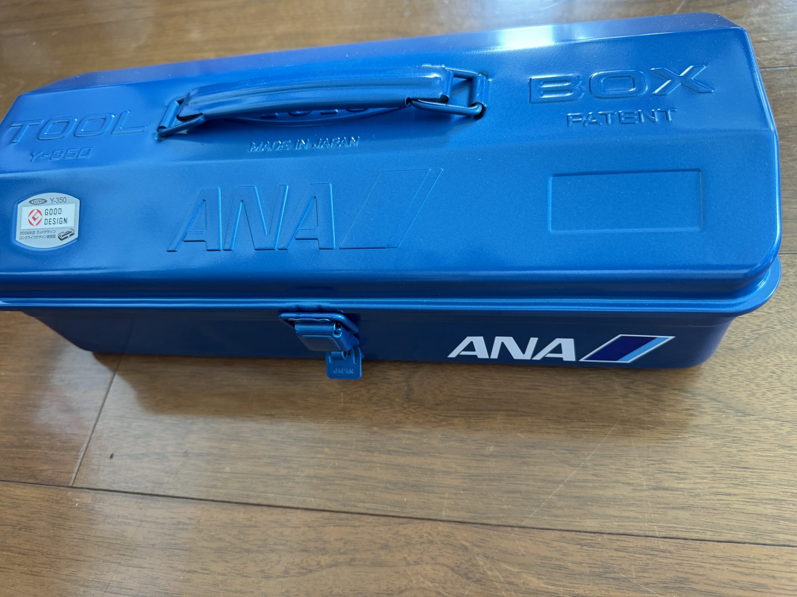 ANA Blue Hangar Tourに参加、格納庫見学に大満足、ANA印の“Tool Box”も入手